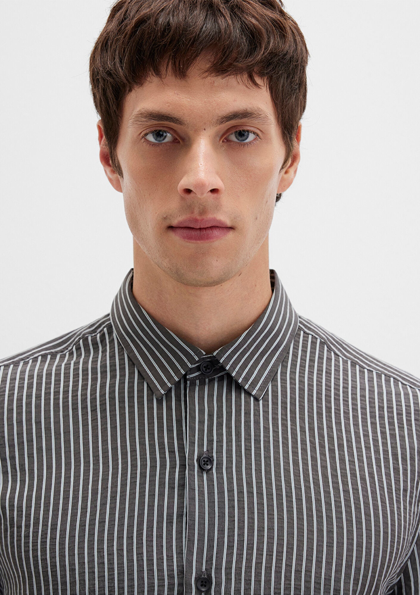 Striped Anthracite Shirt