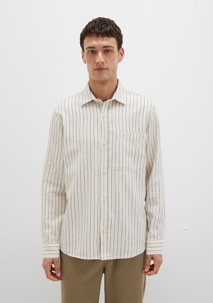 Striped Beige Shirt