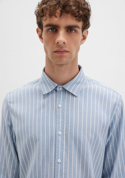 Striped Blue Shirt