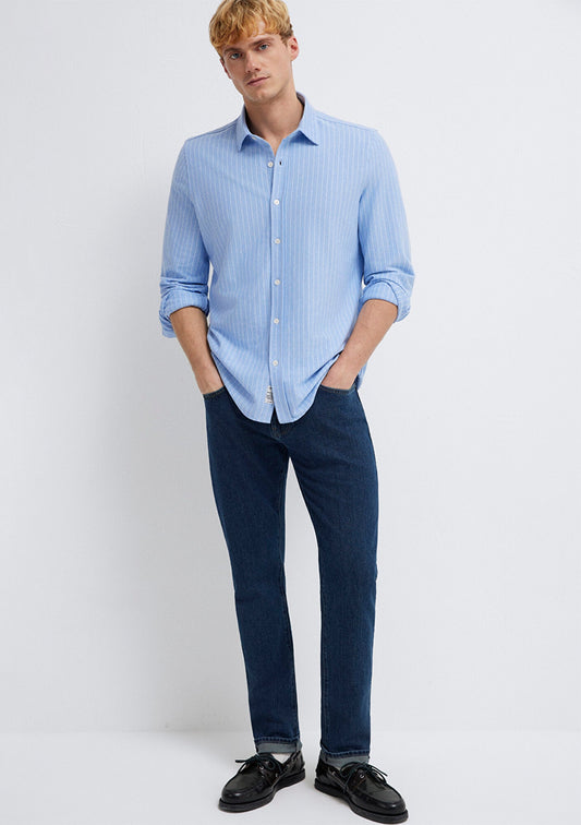 Striped BlueShirt