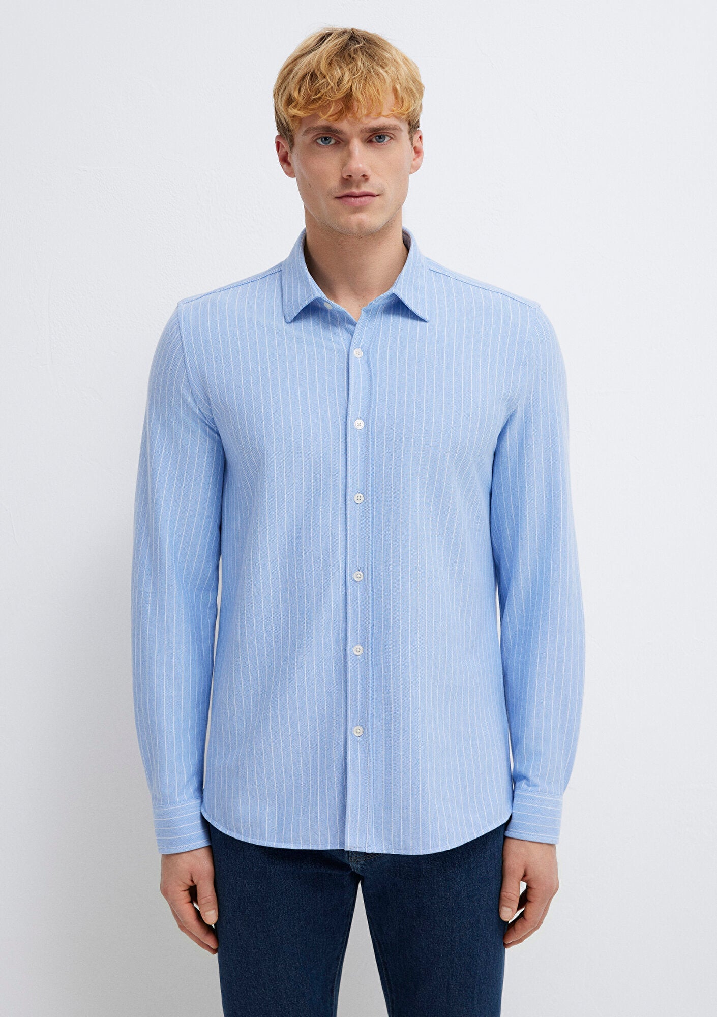 Striped BlueShirt