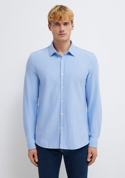 Striped BlueShirt