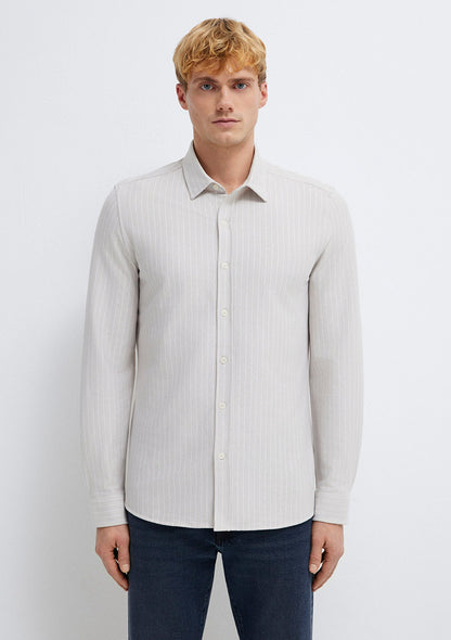 Beige Shirt