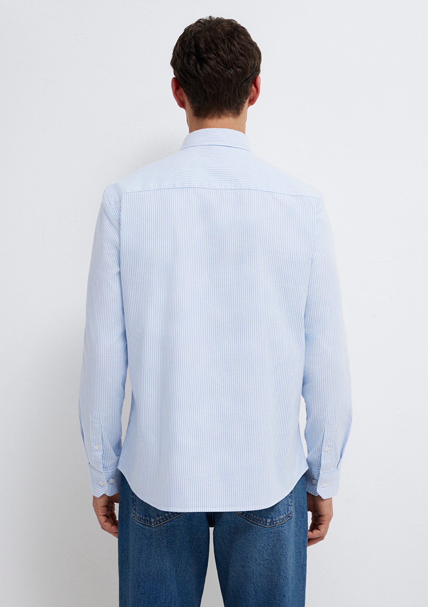 Striped Blue Shirt