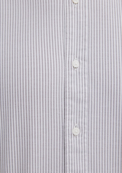 Striped White Shirt
