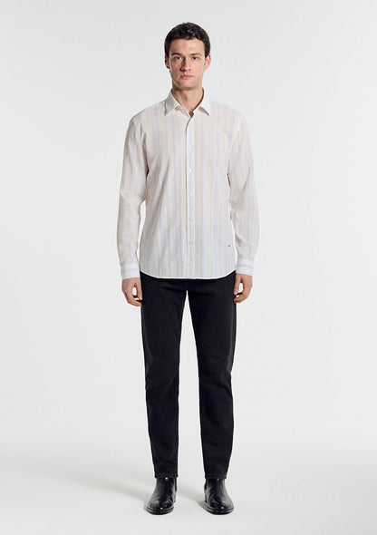 Striped Beige Shirt