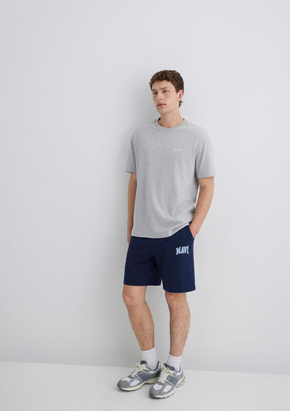 Mavi Printed Navy Shorts
