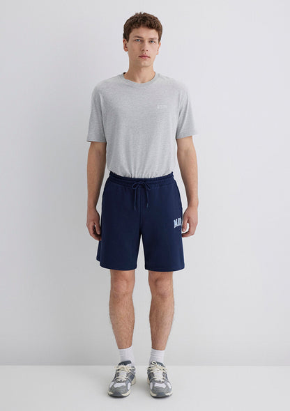 Mavi Printed Navy Shorts