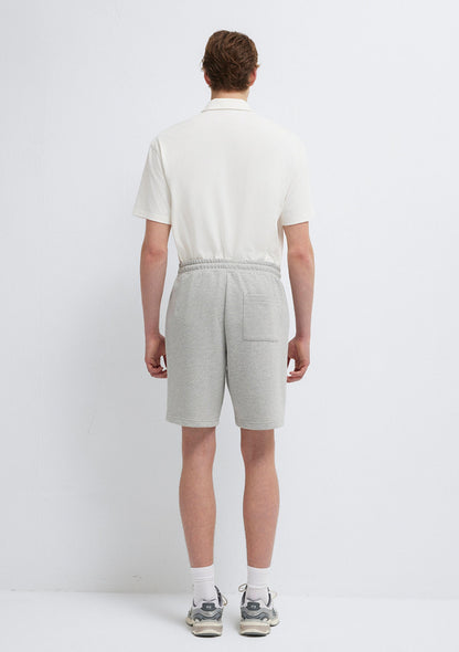 Mavi Logo Printed Grey Shorts