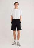 Mavi Printed Black Shorts