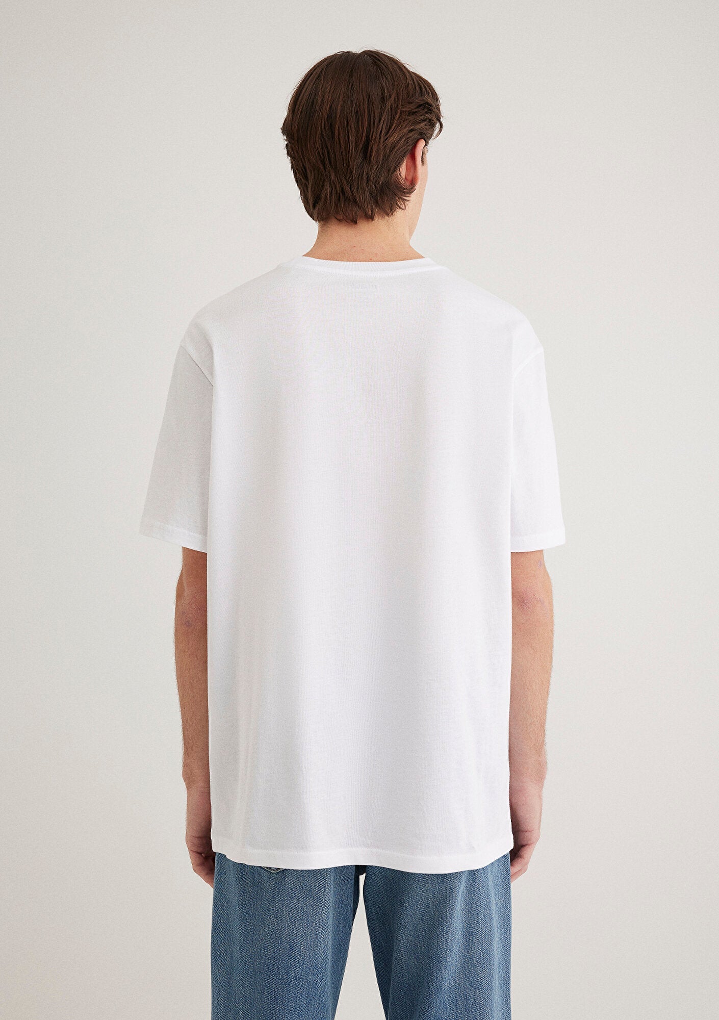 Mavi Embroidered White T-Shirt