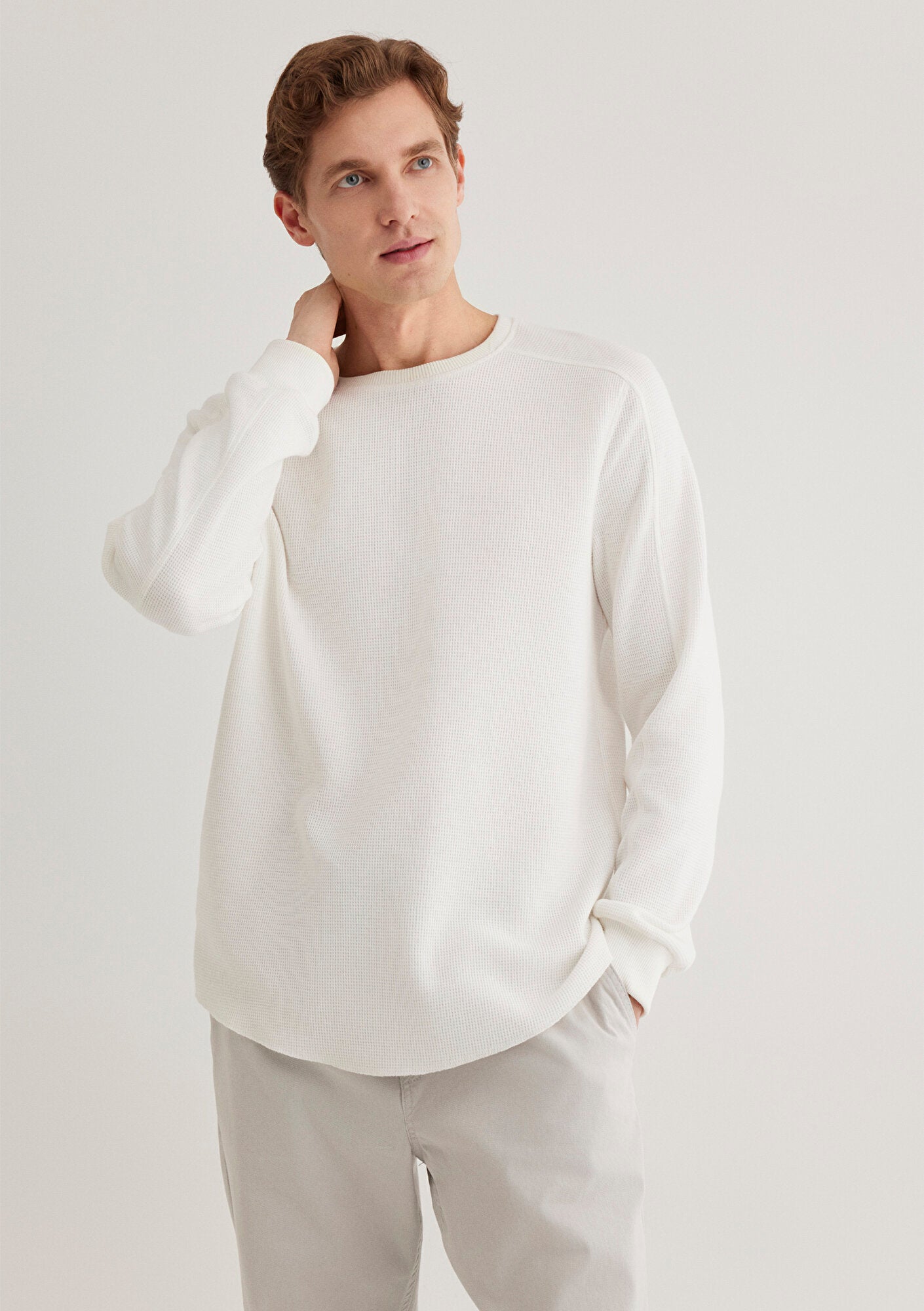 Long Sleeve White T-Shirt