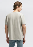 Stretch Gray Basic T-Shirt