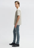 Stretch Gray Basic T-Shirt