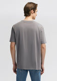 Stretch Gray Basic T-Shirt