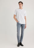 Stretch White Basic T-Shirt
