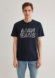 Mavi Jean Printed Navy T-Shirt