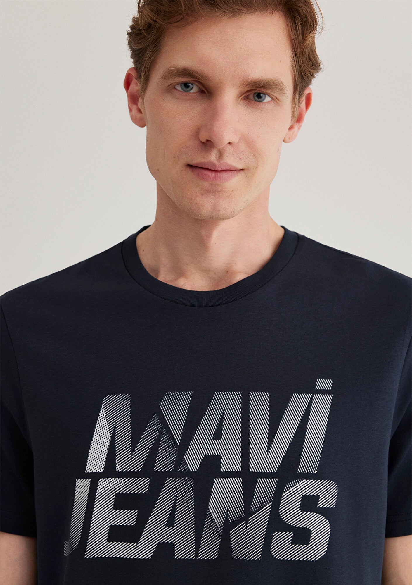 Mavi Jean Printed Navy T-Shirt