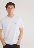 Mavi Logo Printed White T-Shirt