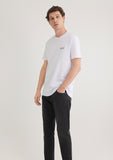 Mavi Logo Printed White T-Shirt