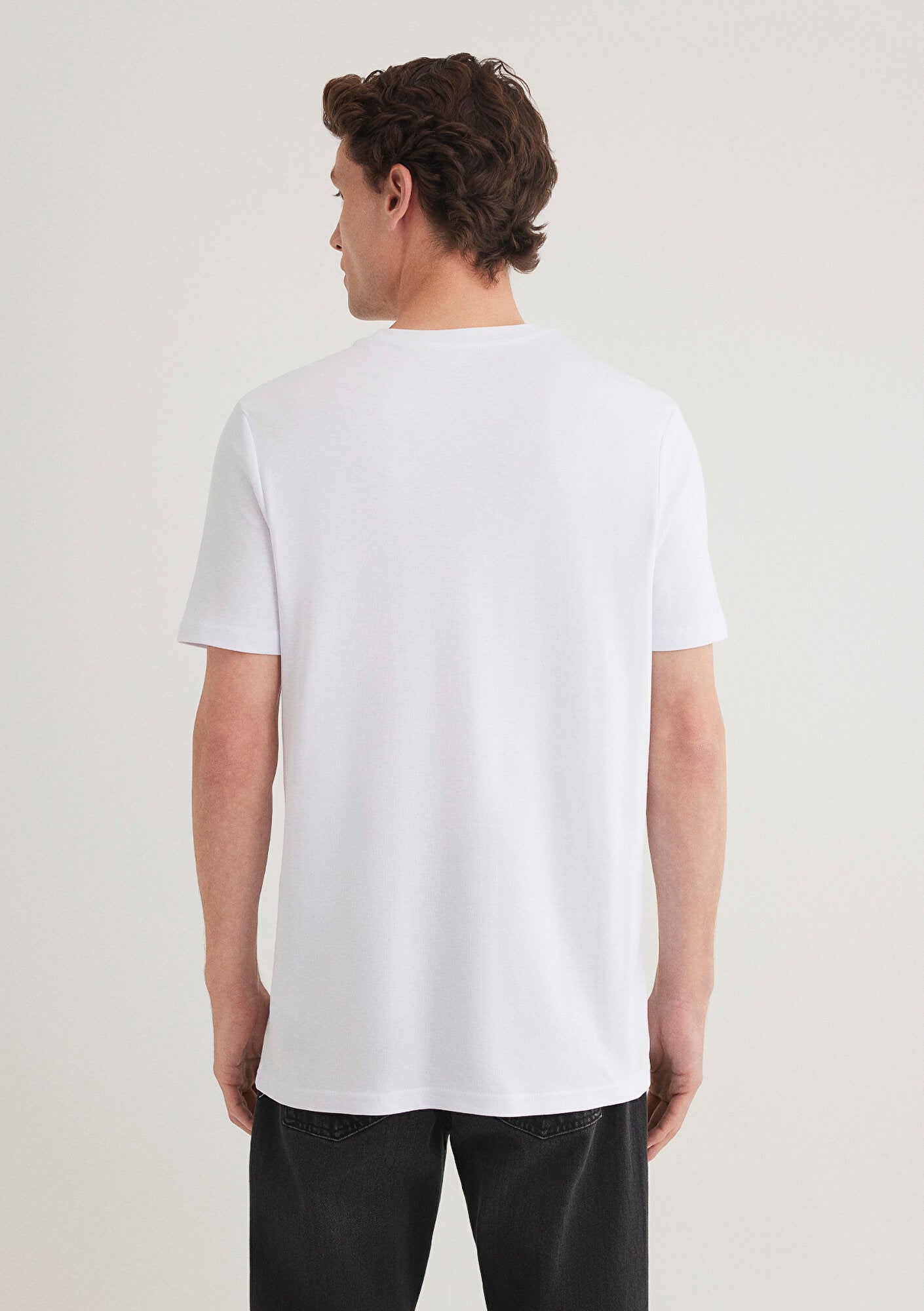 Mavi Logo Printed White T-Shirt
