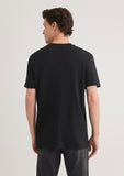 Mavi Logo Printed Black T-Shirt