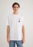 Bugs Bunny Printed White T-Shirt