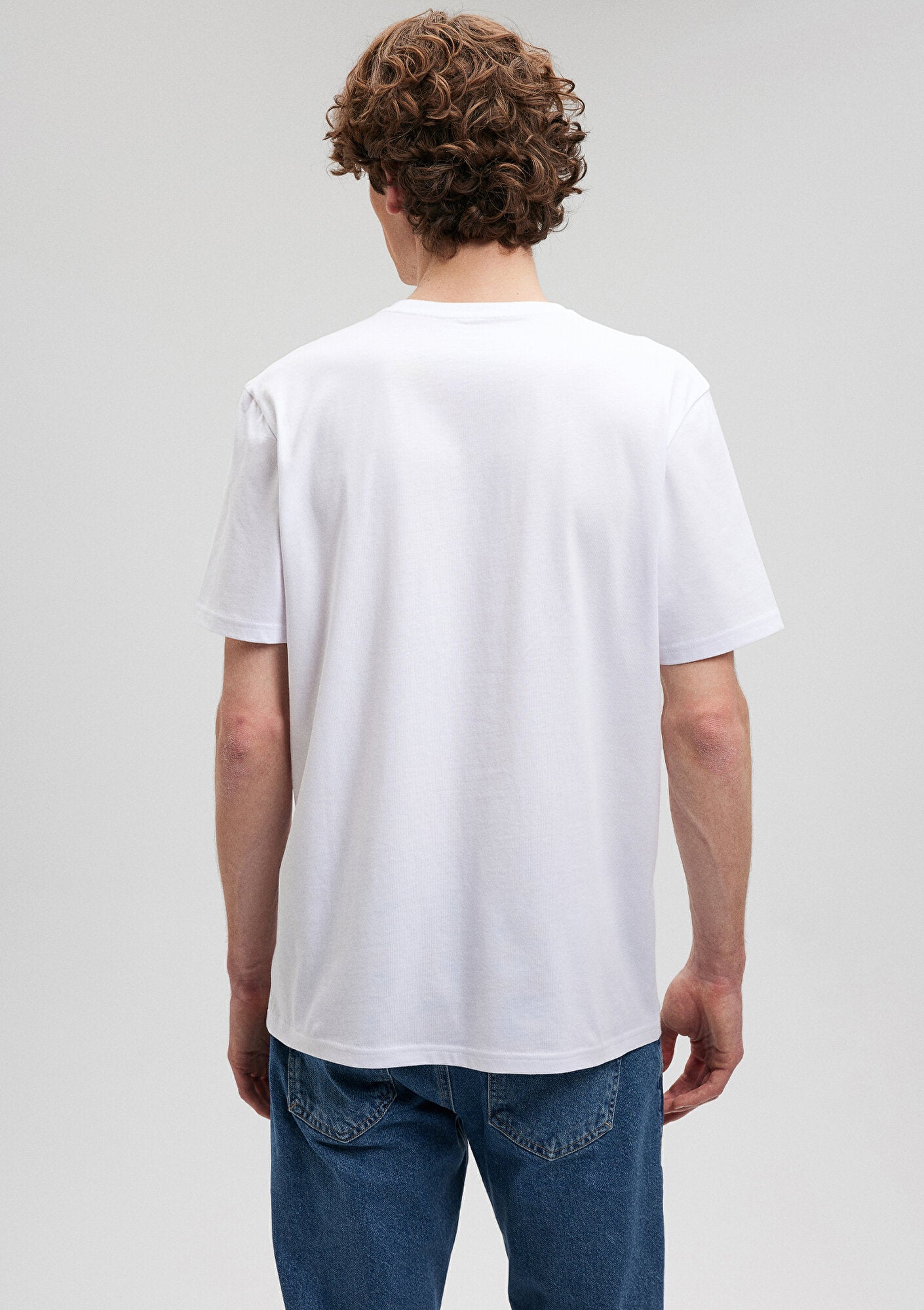 Mavi Logo Printed White T-Shirt