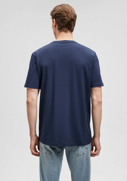 Mavi Logo Printed Navy T-Shirt