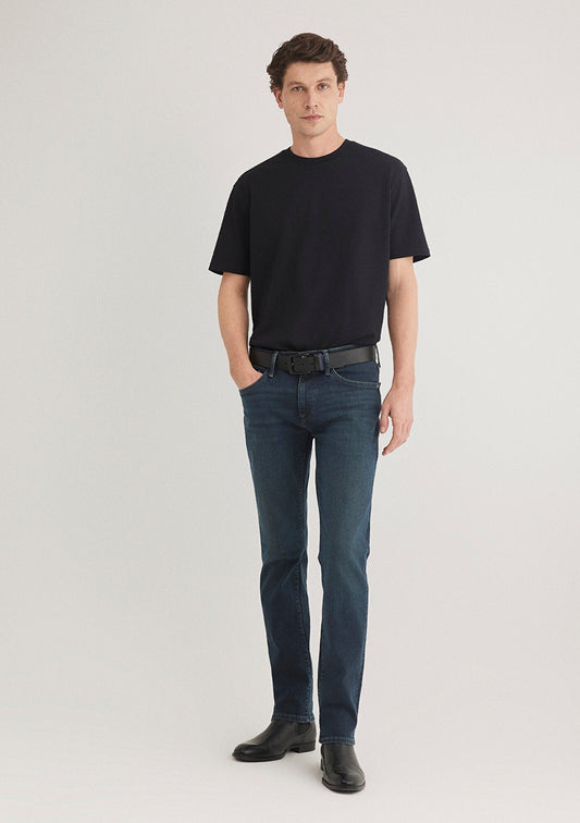 Crew Neck Black Basic T-Shirt