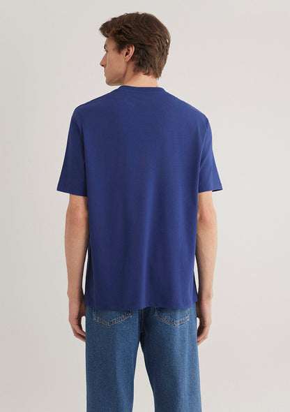 Mavi Logo Printed Navy T-Shirt