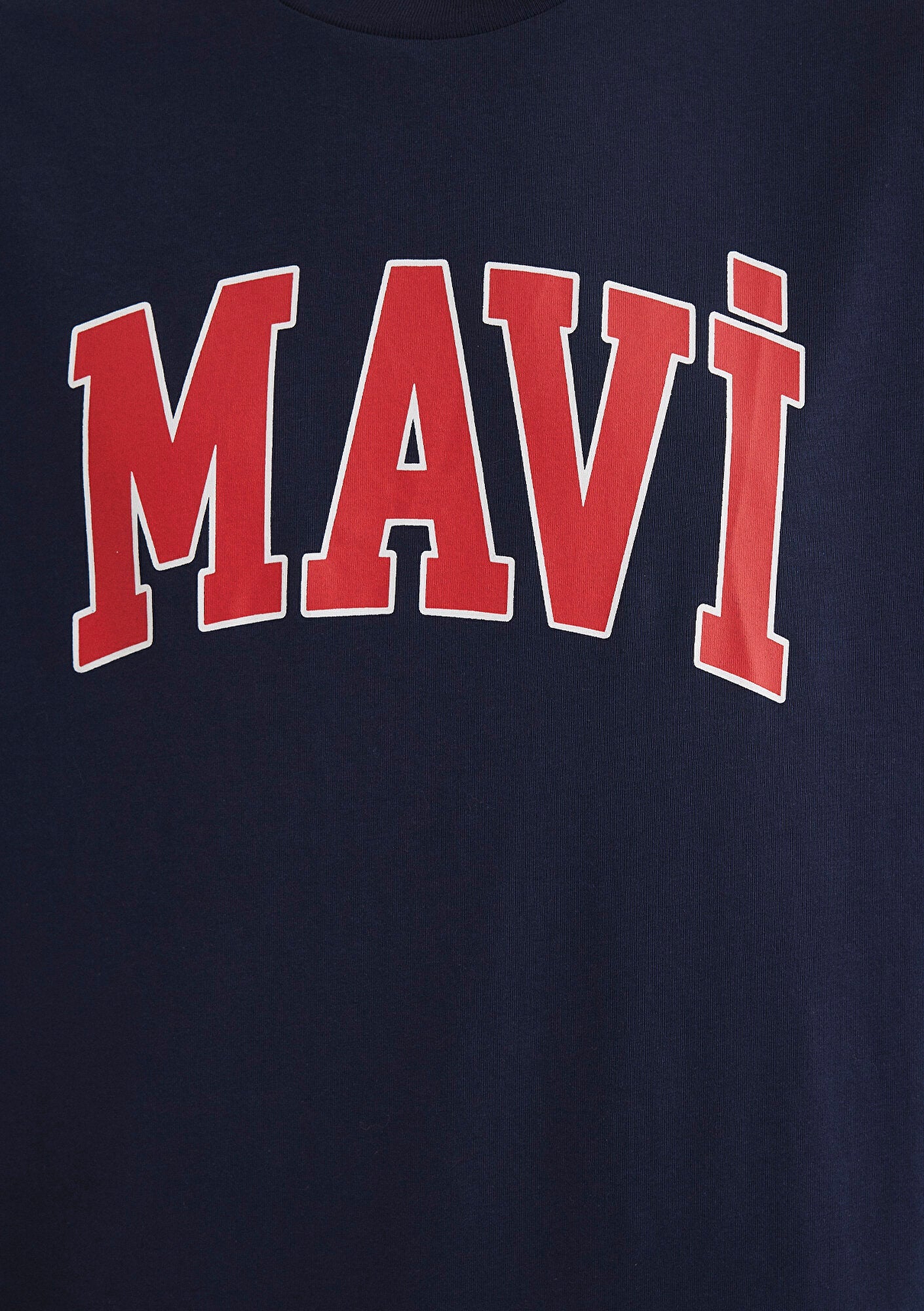 Mavi Logo Printed Navy T-Shirt