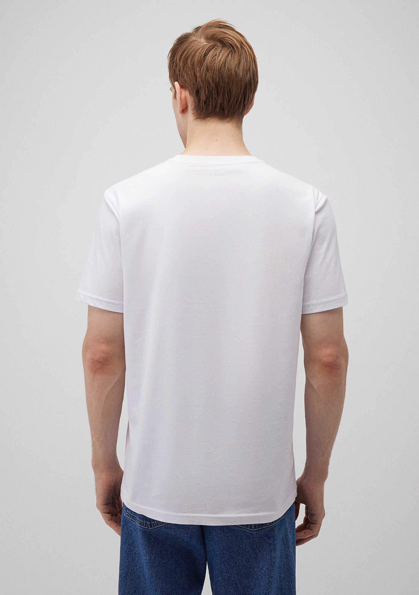 Mavi Logo Printed White T-Shirt