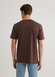 Mavi Logo Printed Brown T-Shirt