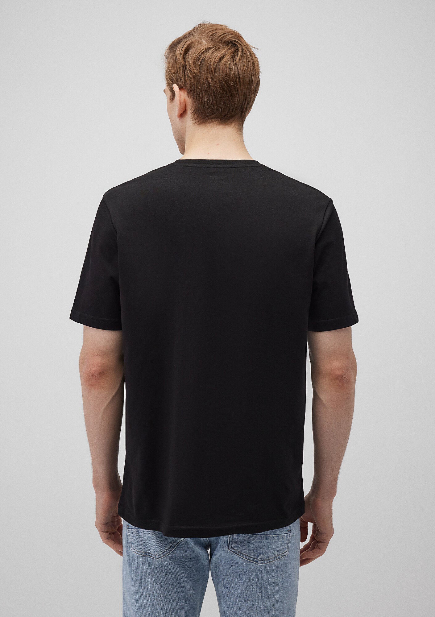 Mavi Logo Printed Black T-Shirt