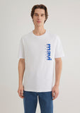 Mavi Jeans Printed White T-Shirt