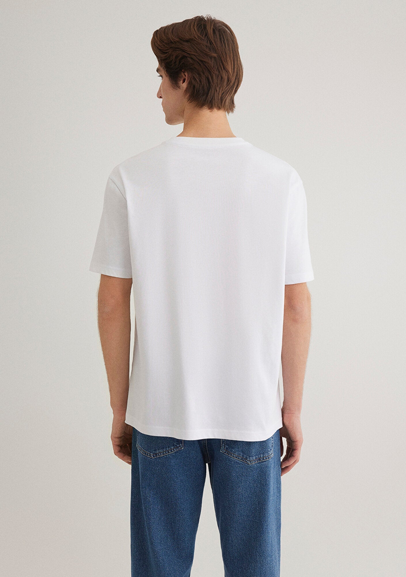 Mavi Jeans Printed White T-Shirt