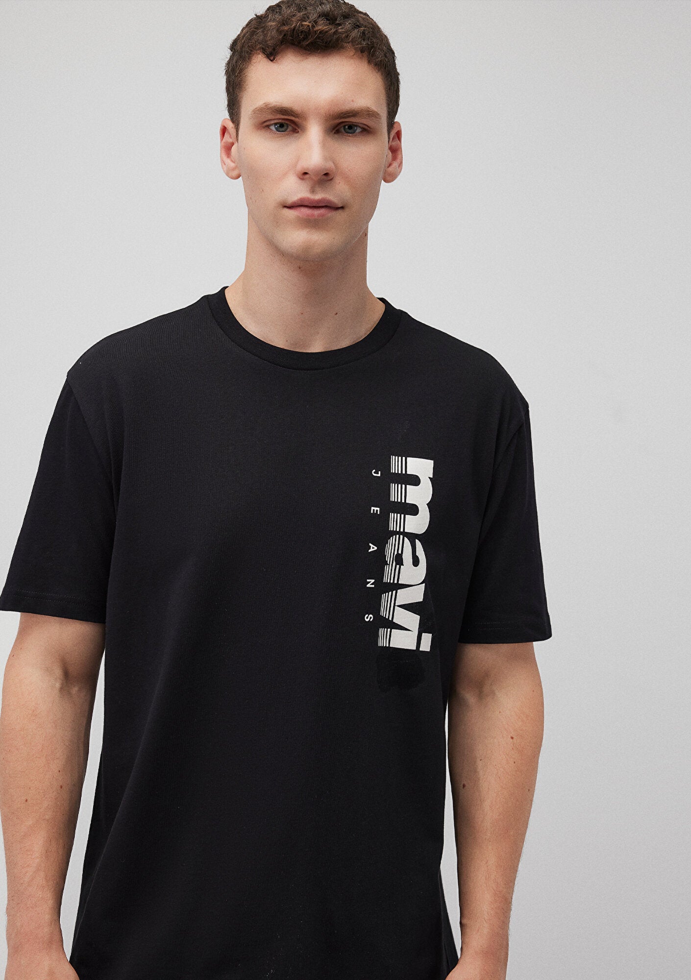 Mavi Jeans Printed Black T-Shirt