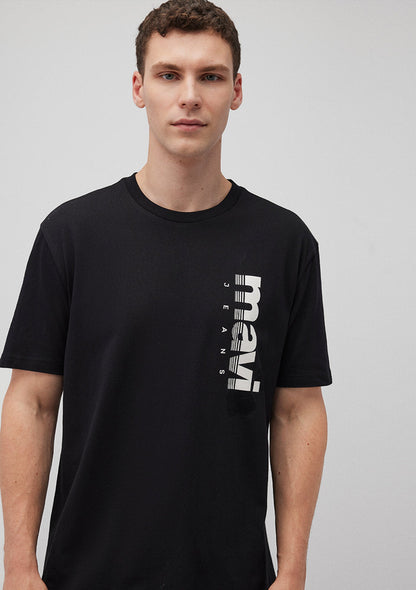 Mavi Jeans Printed Black T-Shirt