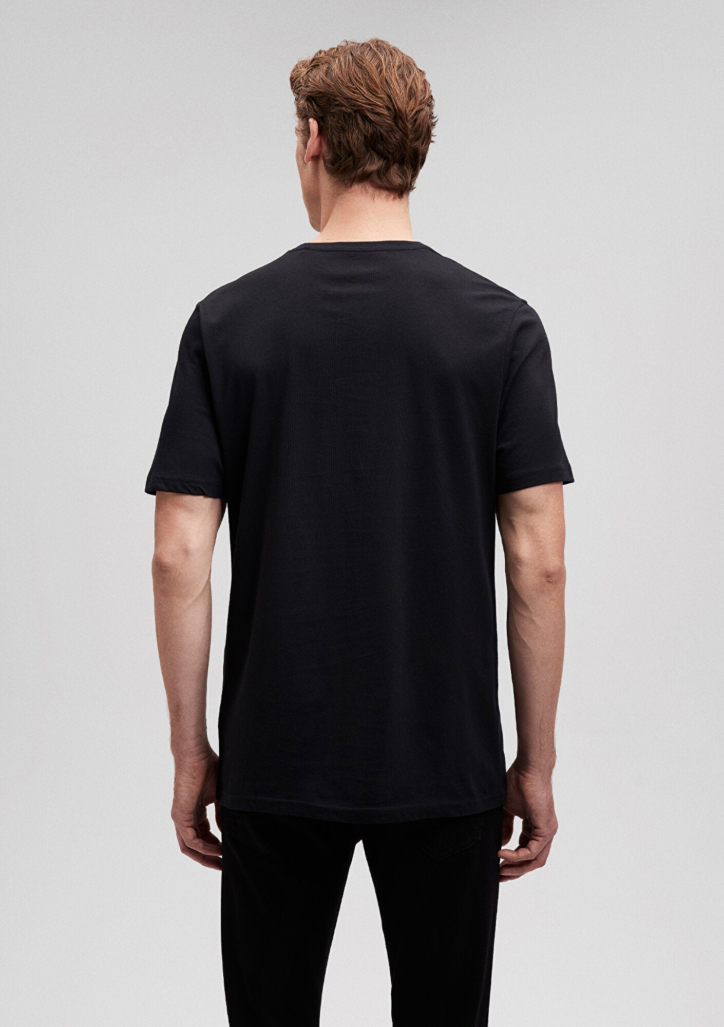 İstanbul Printed Black T-Shirt
