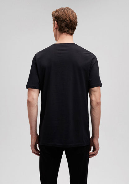 İstanbul Printed Black T-Shirt