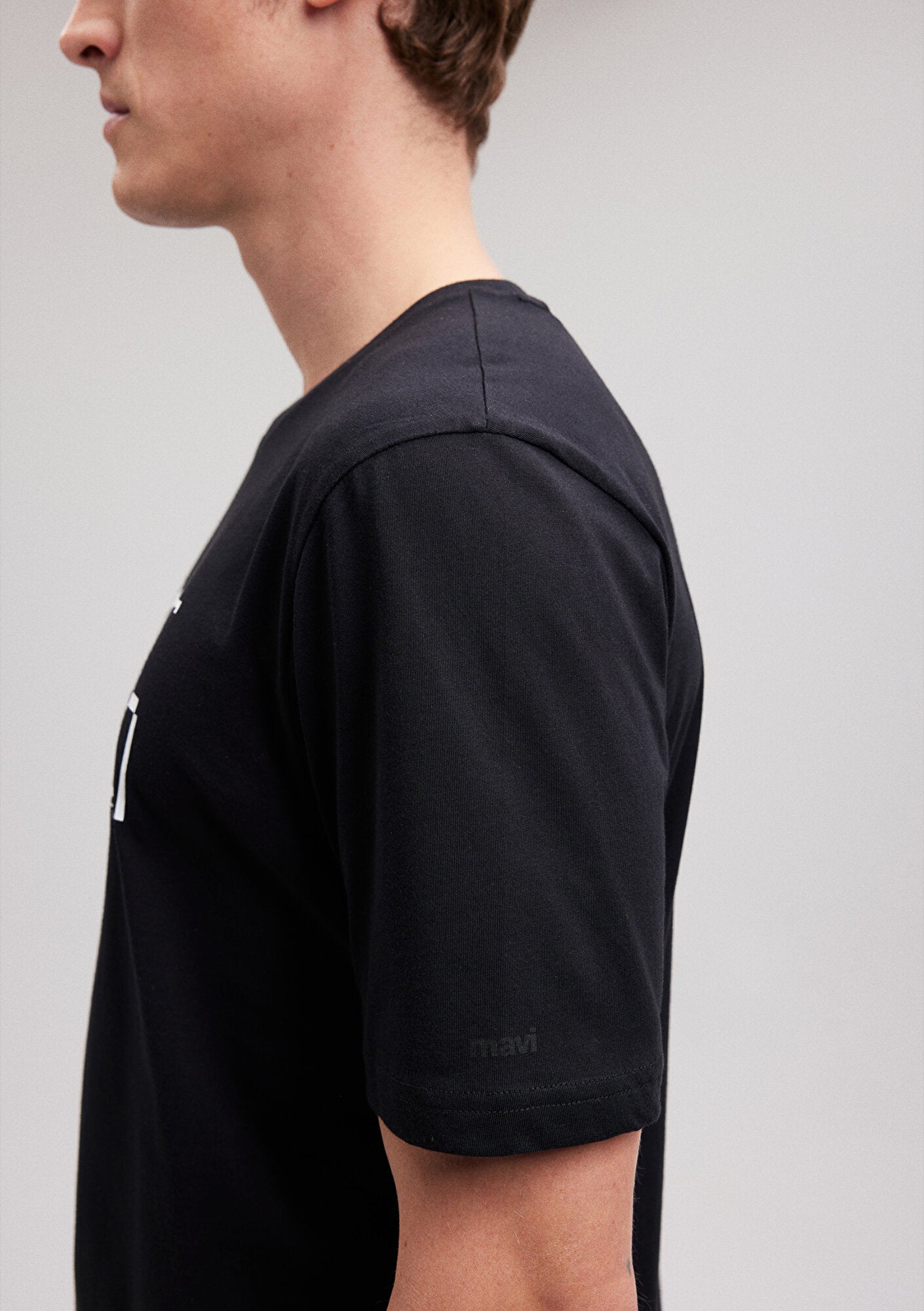 İstanbul Printed Black T-Shirt