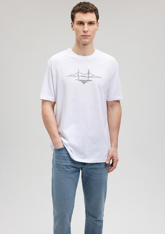 Bosphorus Printed Istanbul T-Shirt