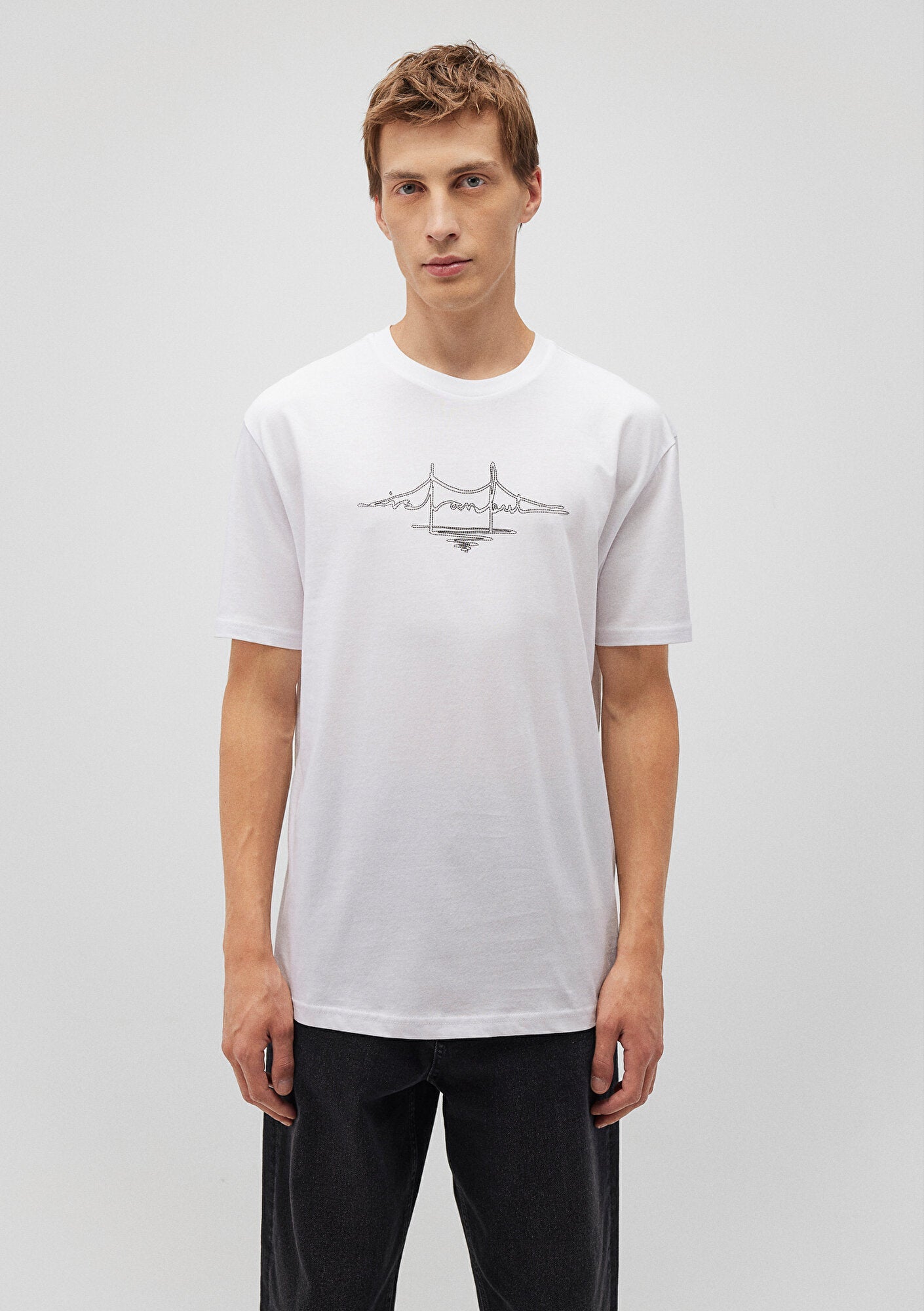 Bosphorus Printed Istanbul T-Shirt