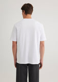 Crew Neck White Basic T-Shirt