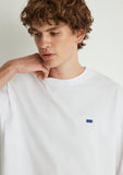 Crew Neck White Basic T-Shirt