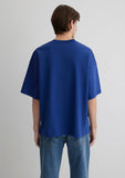 Crew Neck Blue T-Shirt