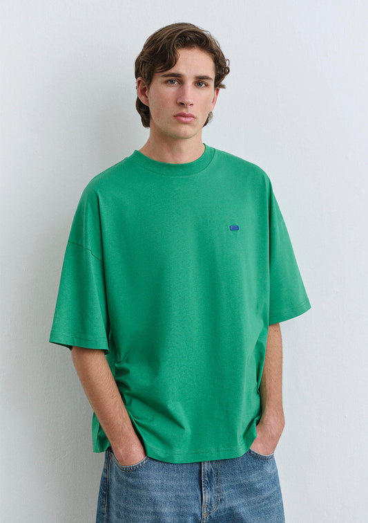 Crew Neck Green T-Shirt