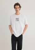 MVTR Printed White T-Shirt