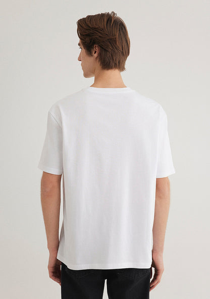 MVTR Printed White T-Shirt